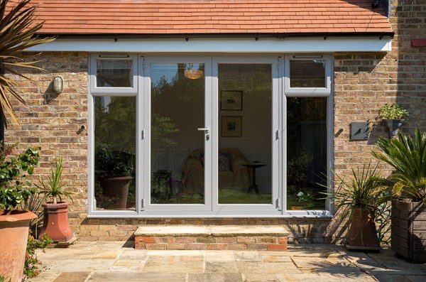 Aluminium Double Doors Nottinghamshire