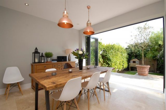 Sunflex aluminium bifolding doors