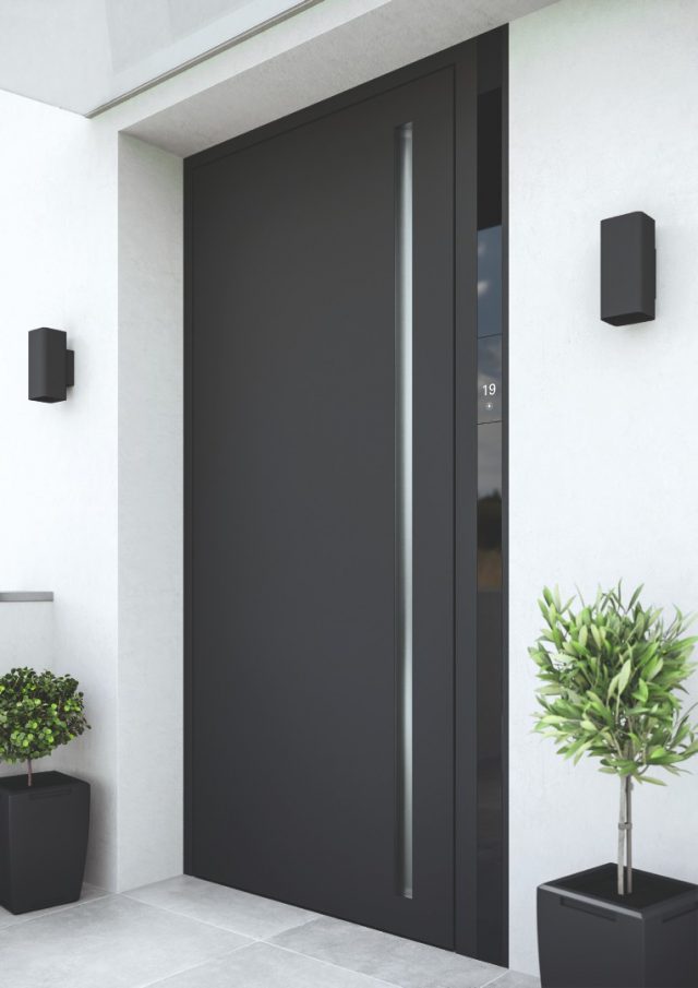 Aluminium Handle-Free Residential Doors